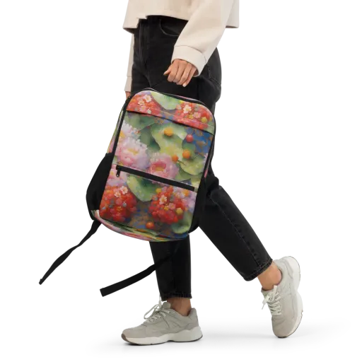 Lotus Royale on a Utility Backpack