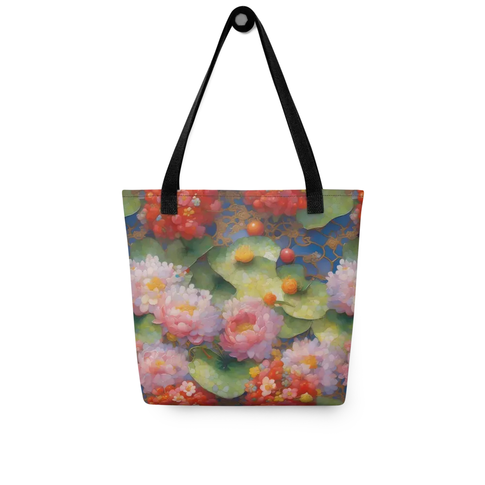 Lotus Royale on Tote Bag — Front