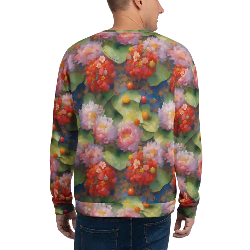 Lotus Royale on Sweatshirt — Back