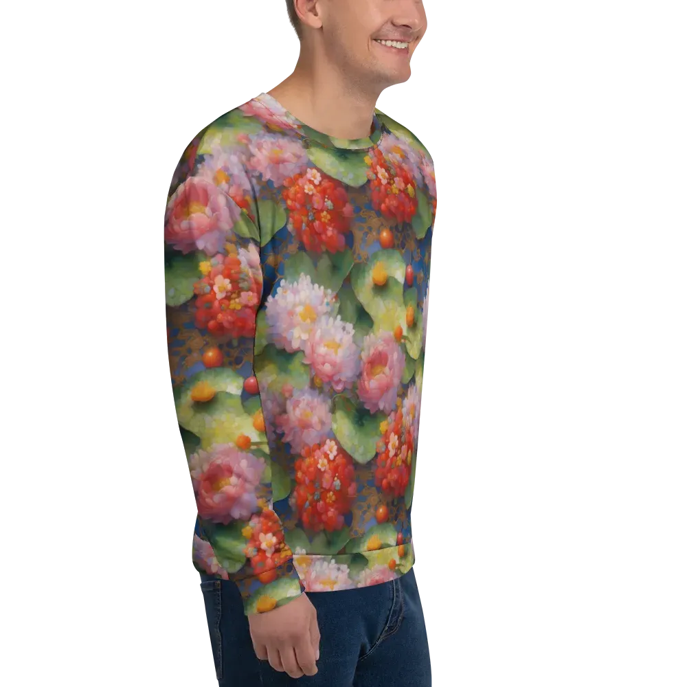 Lotus Royale on Sweatshirt — Right Front