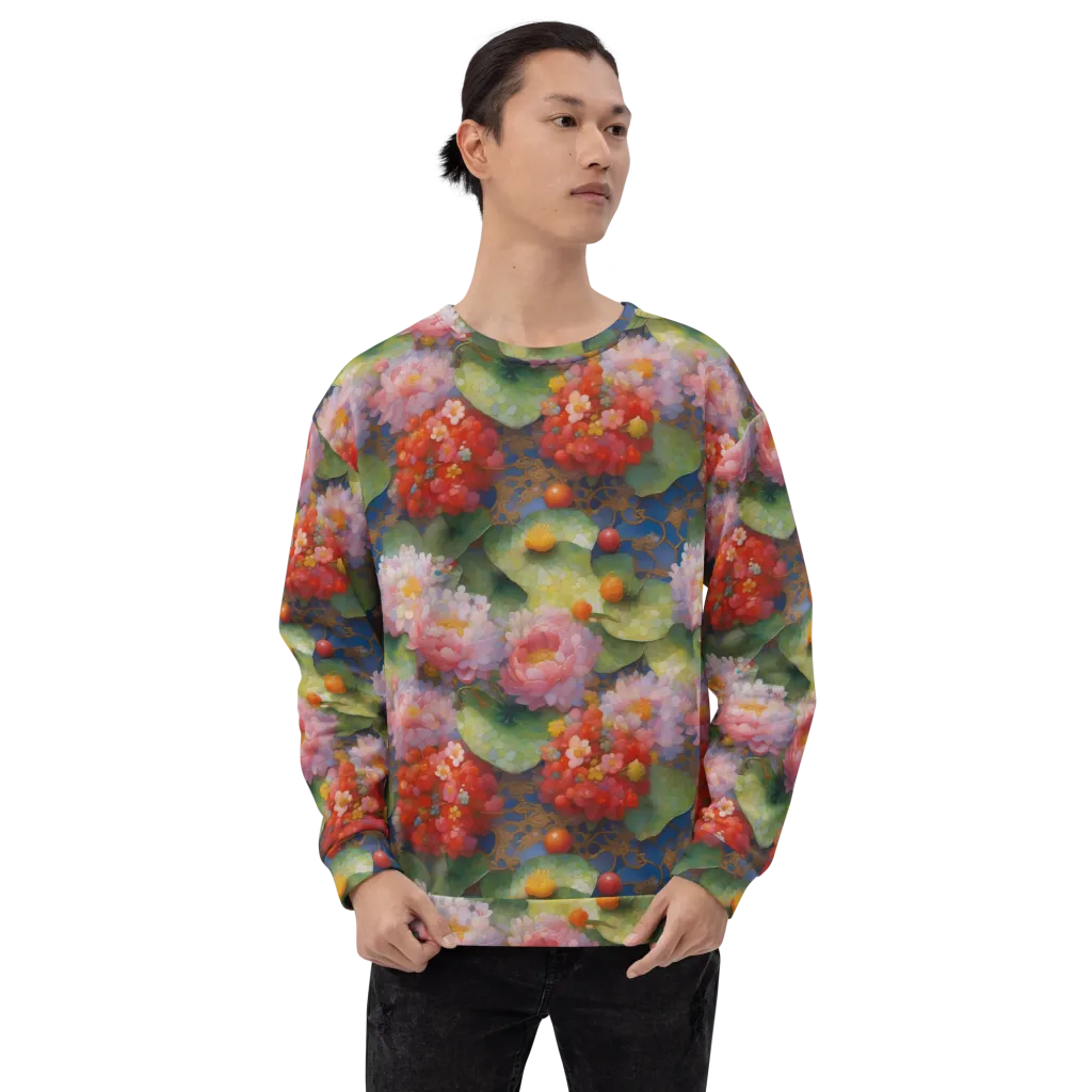 Lotus Royale on Sweatshirt — Front print