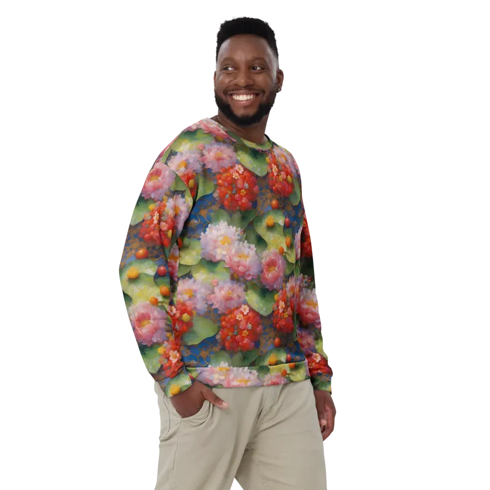 Lotus Royale on Sweatshirt — Back print