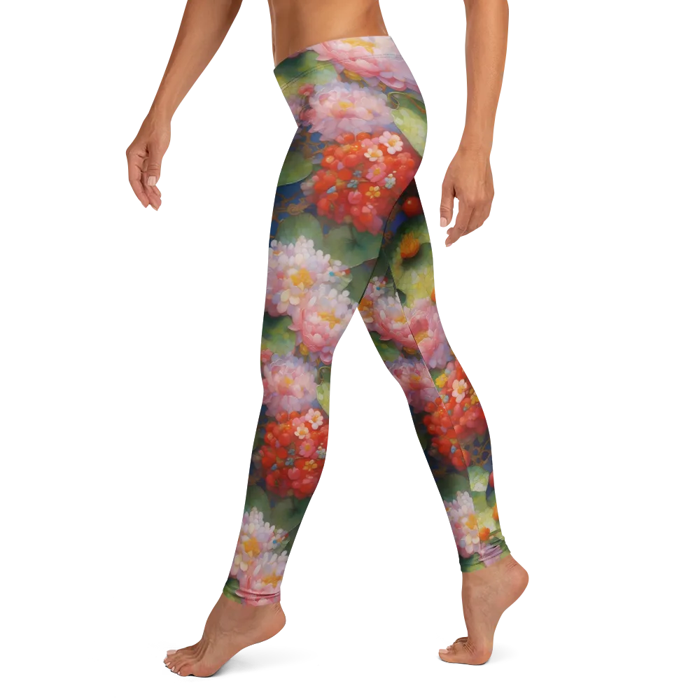 Lotus Royale on Leggings — Left