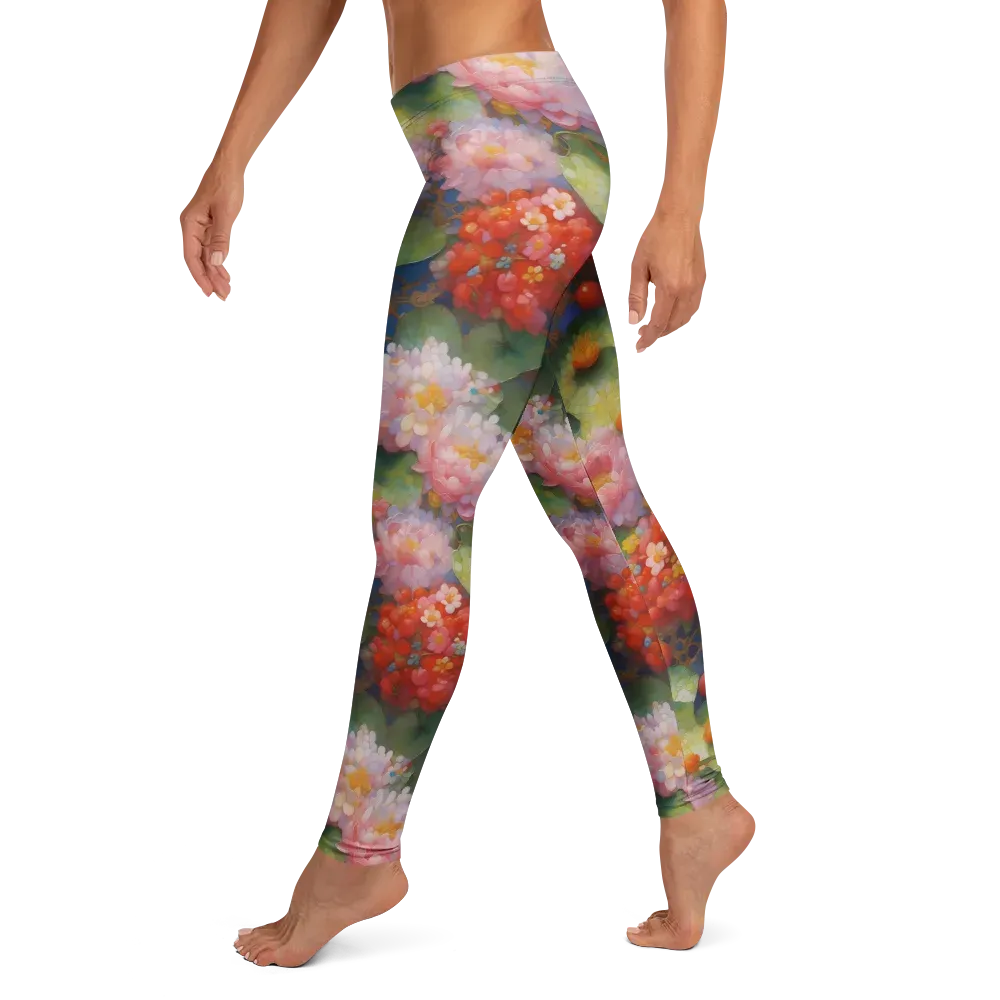 Lotus Royale on Leggings — Left