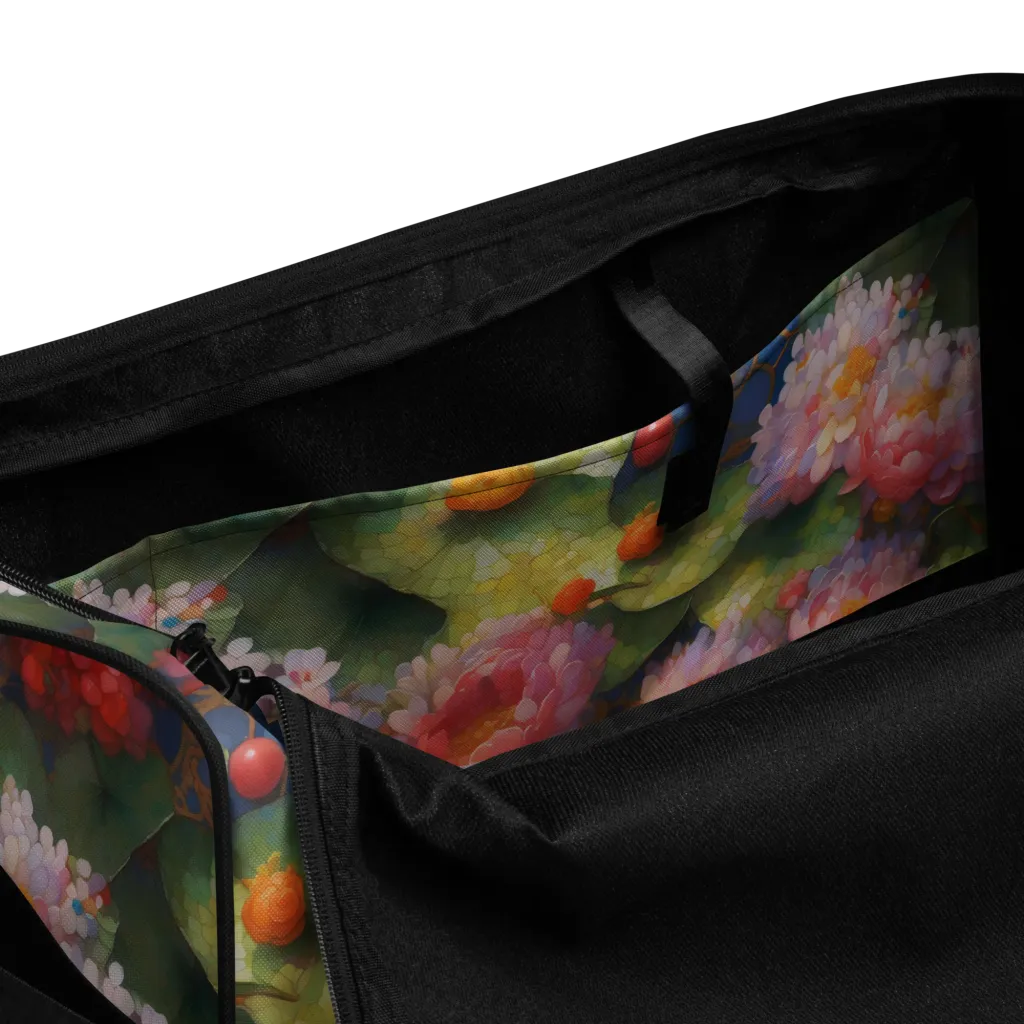 Lotus Royale on Duffle Bag — Product details
