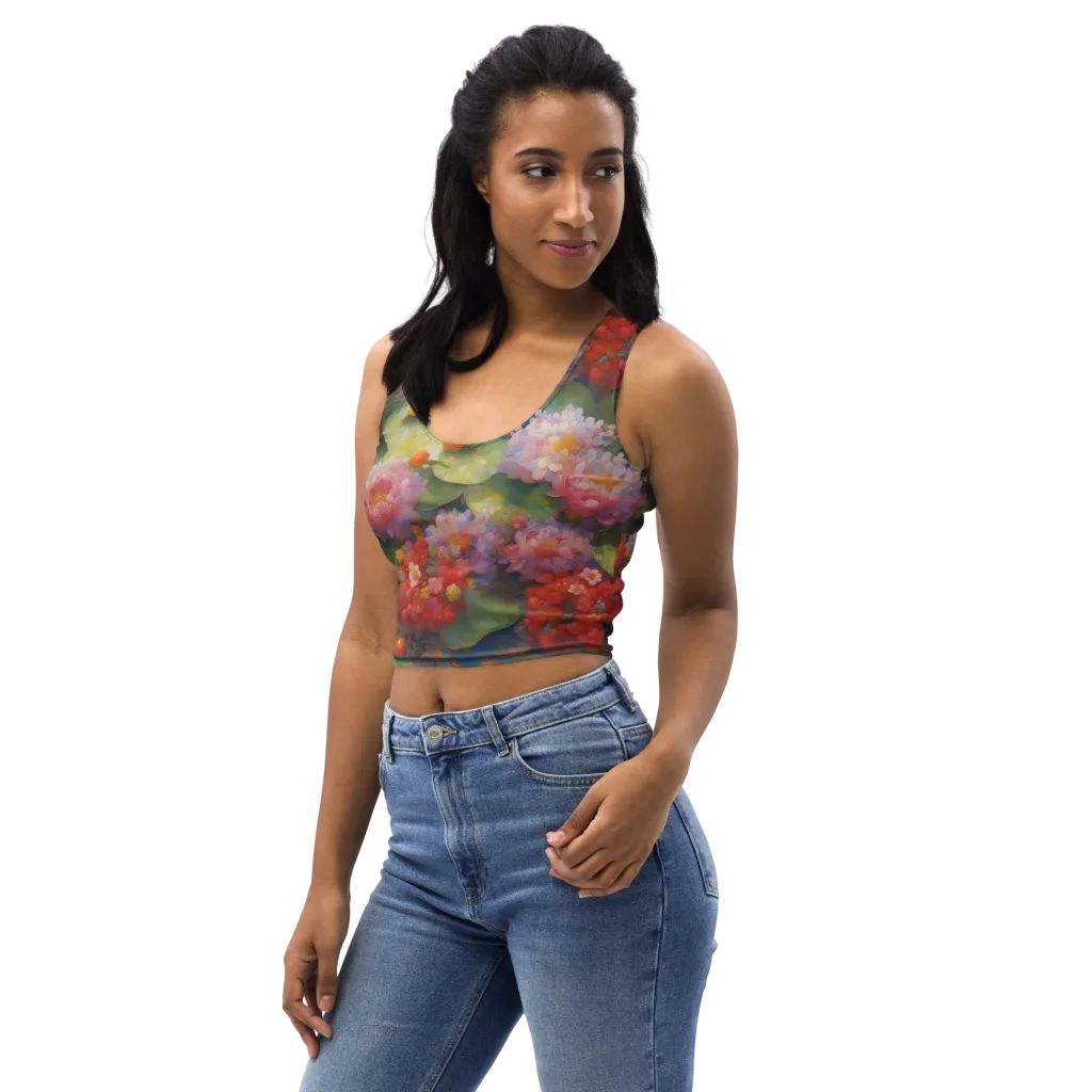 Lotus Royale on Crop Top — Print file