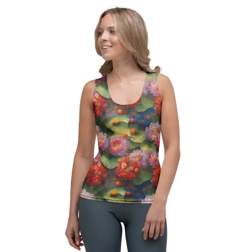 Lotus Royale on a Women's Tank Top