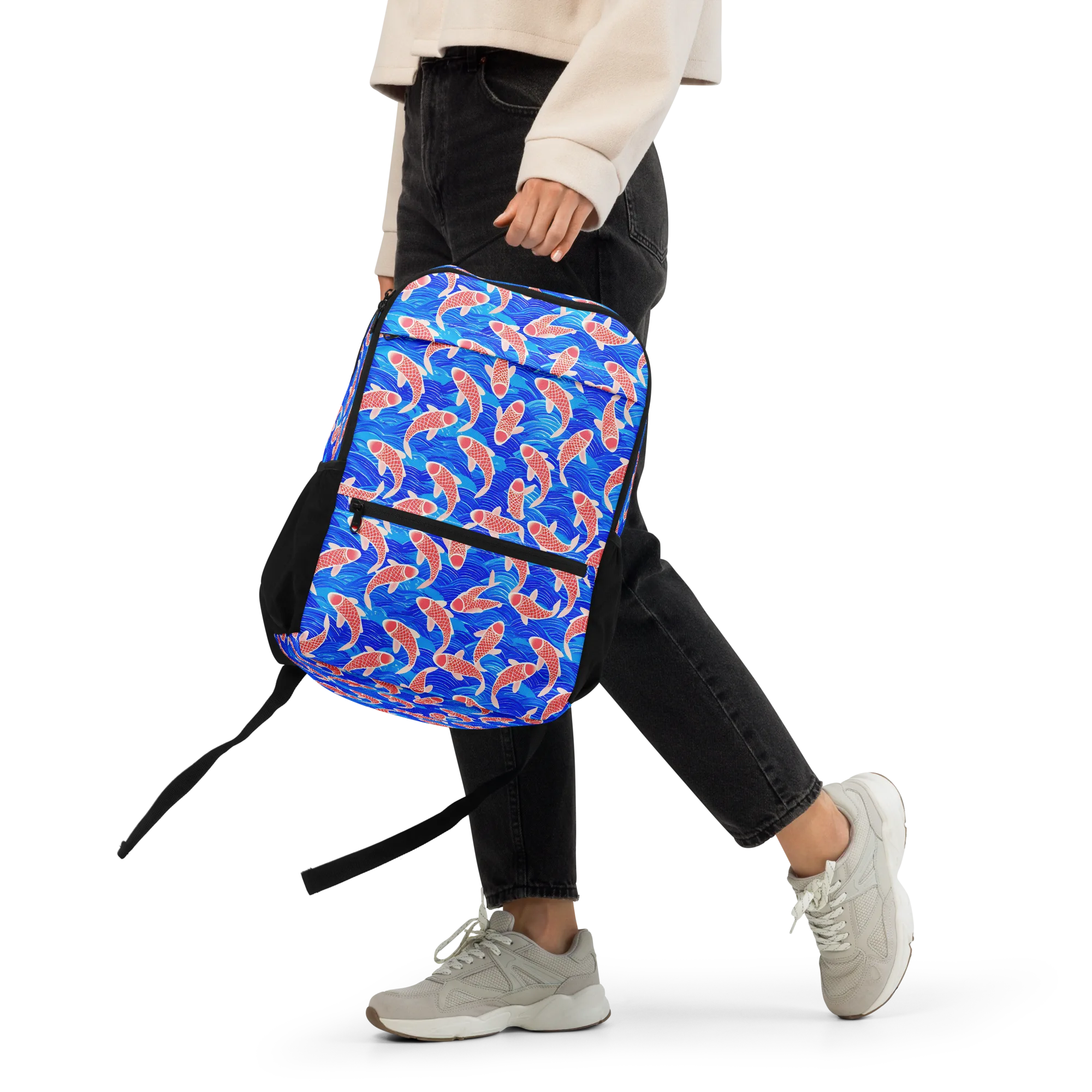 Cobalt Current on Utility Backpack — Front 2