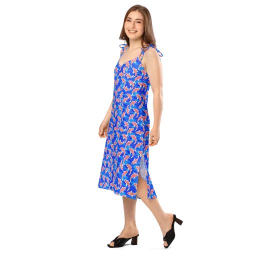 Cobalt Current on a Slip Dress