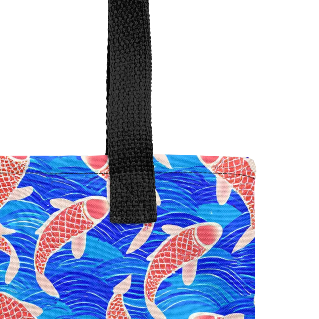 Cobalt Current on Tote Bag — Product details