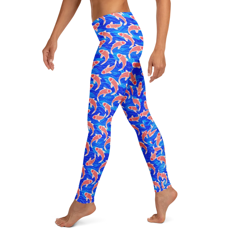 Cobalt Current on Leggings — Left