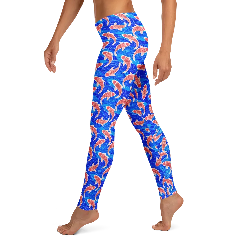 Cobalt Current on Leggings — Left