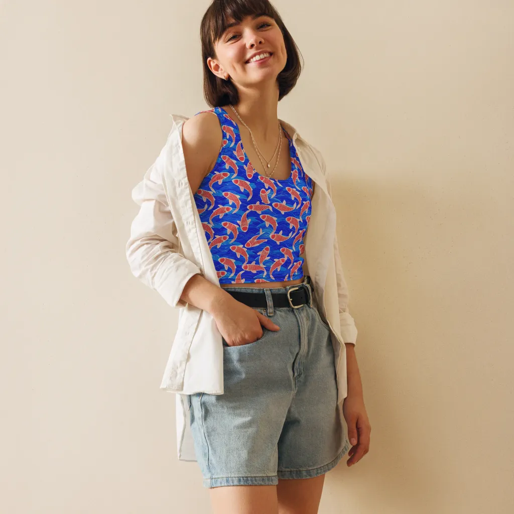 Cobalt Current on Crop Top — Print file