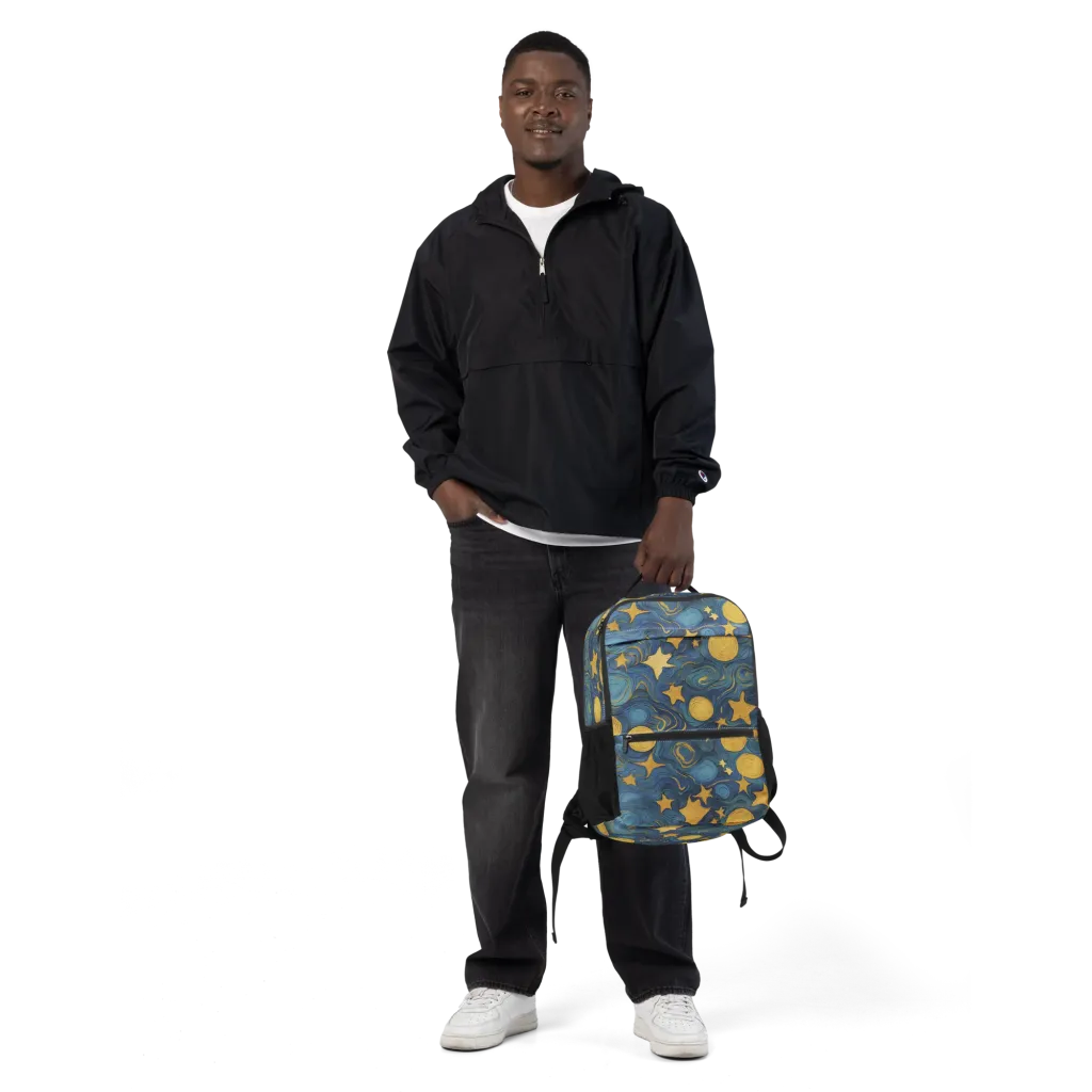 Gilded Galaxy on Utility Backpack — Front