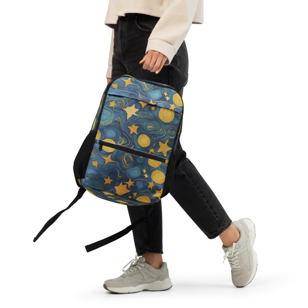 Gilded Galaxy on Utility Backpack — Front 2