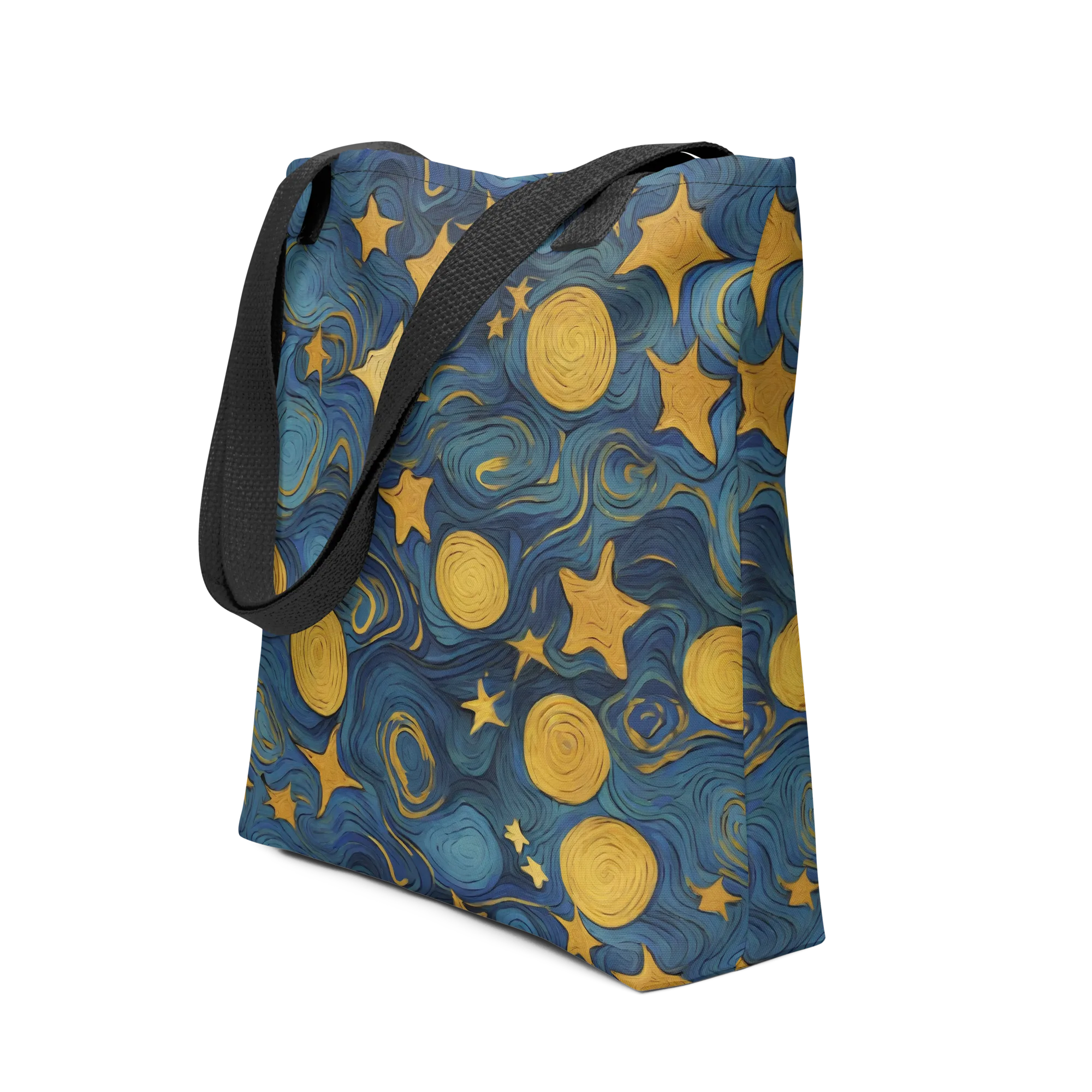 Gilded Galaxy on Tote Bag — Print file