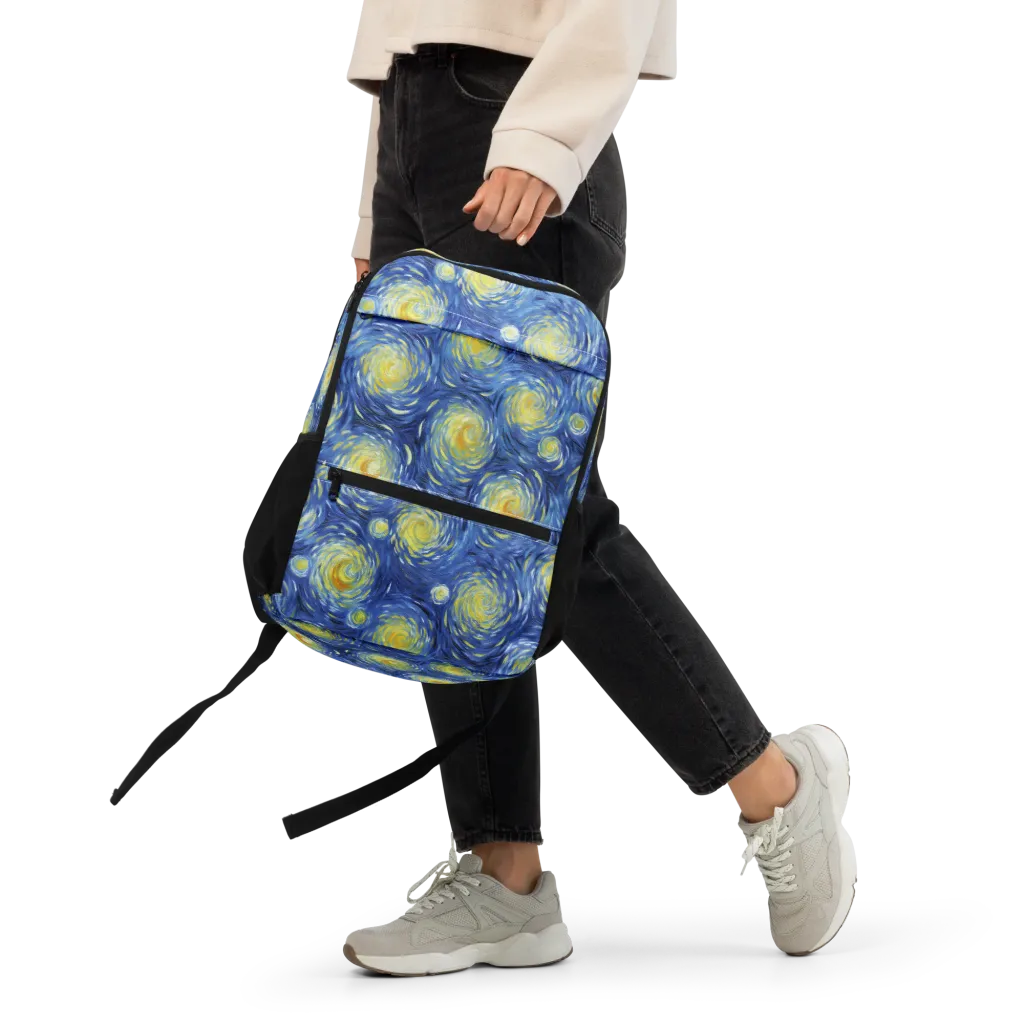 Celestial Whirl on Utility Backpack — Front 2