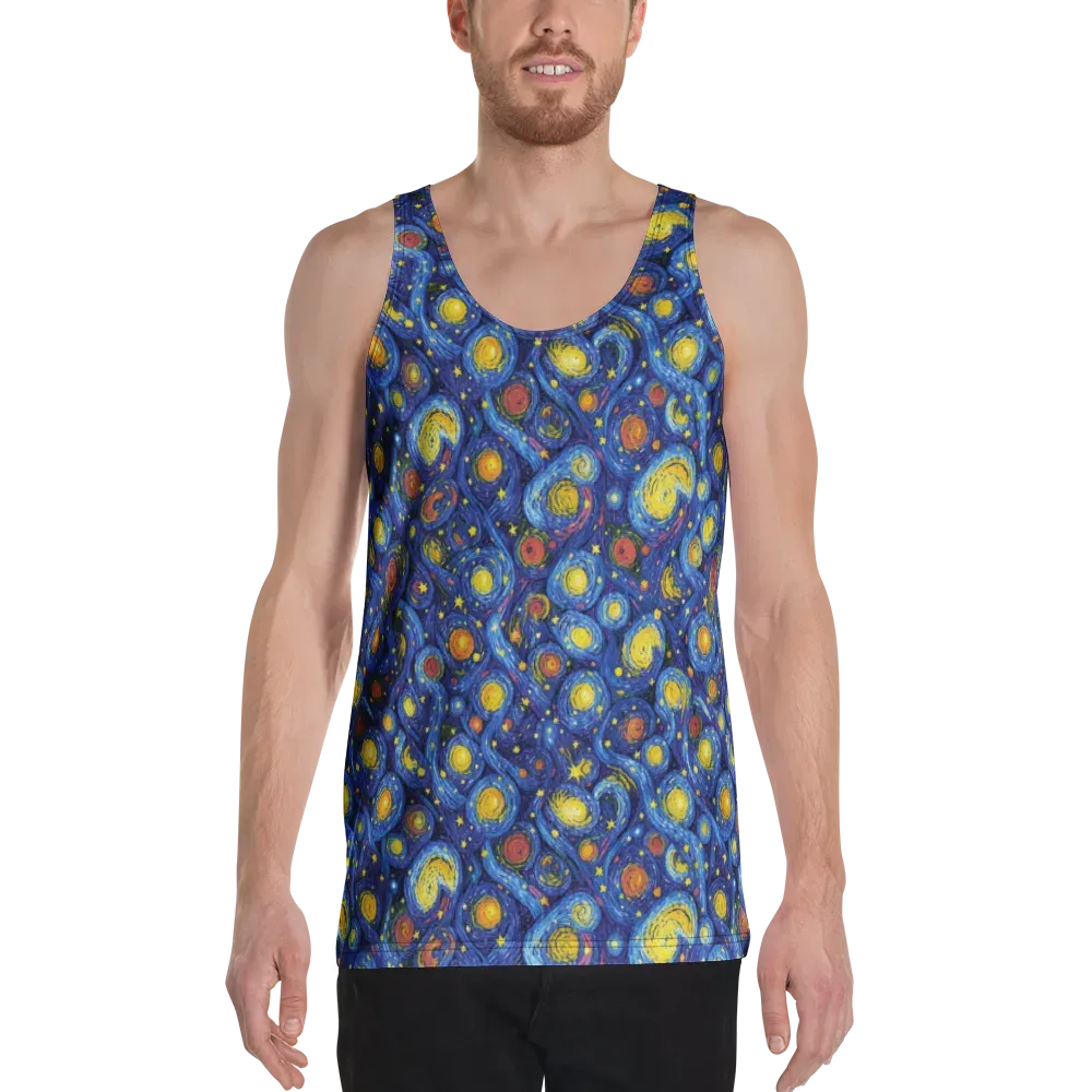 Cosmic Whirl on Men's Tank Top — Front