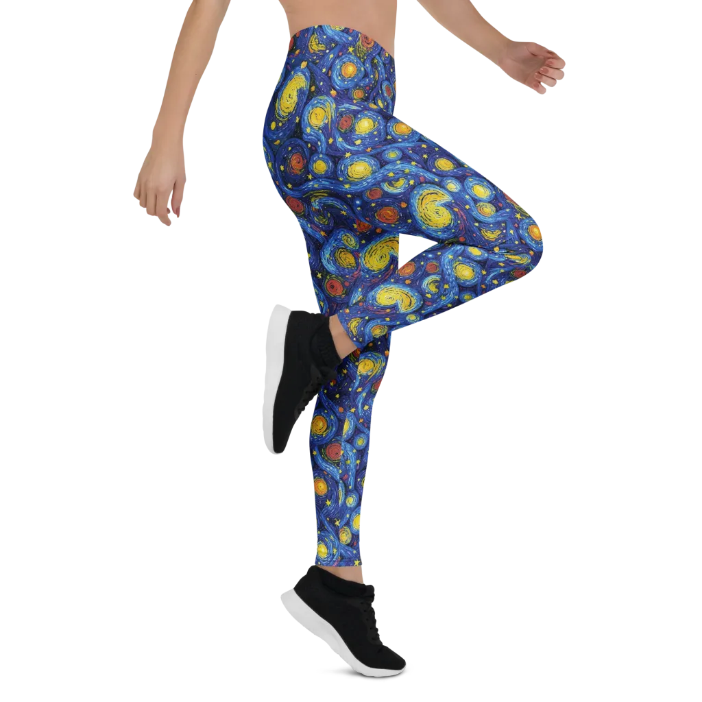 Cosmic Whirl on Leggings — Print file