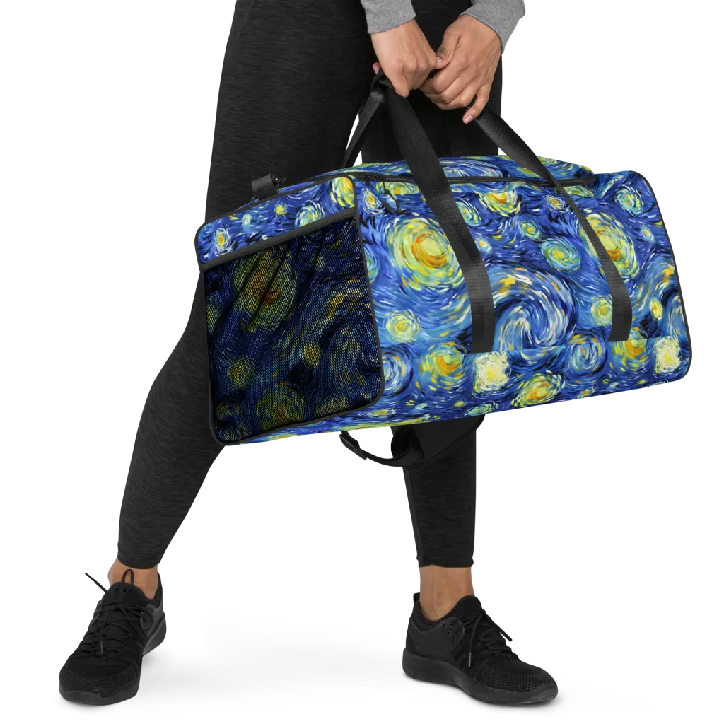 Cobalt Orbit on Duffle Bag — Right Front