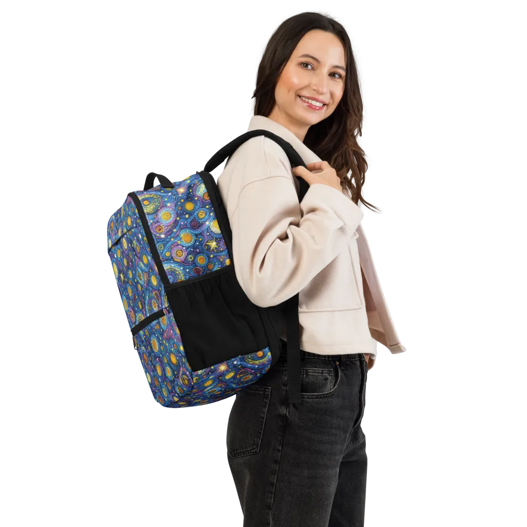 Starry Orbit on Utility Backpack — Right