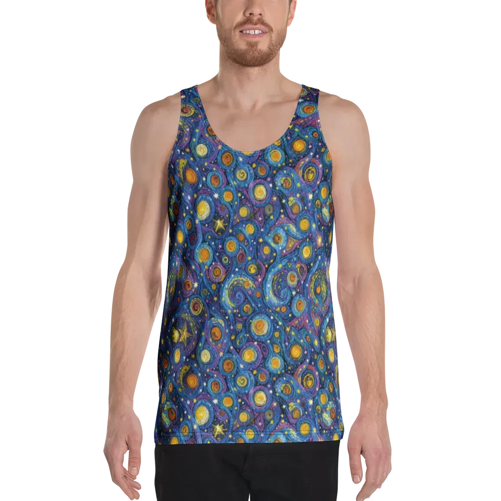 Starry Orbit on Men's Tank Top — Front