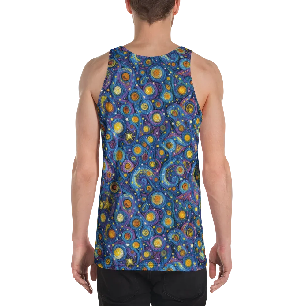 Starry Orbit on Men's Tank Top — Back