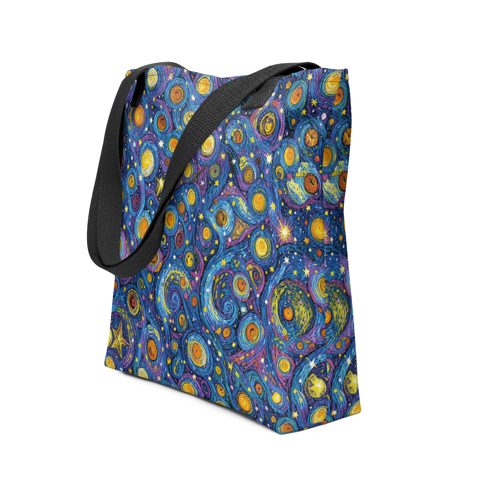Starry Orbit on Tote Bag — Print file