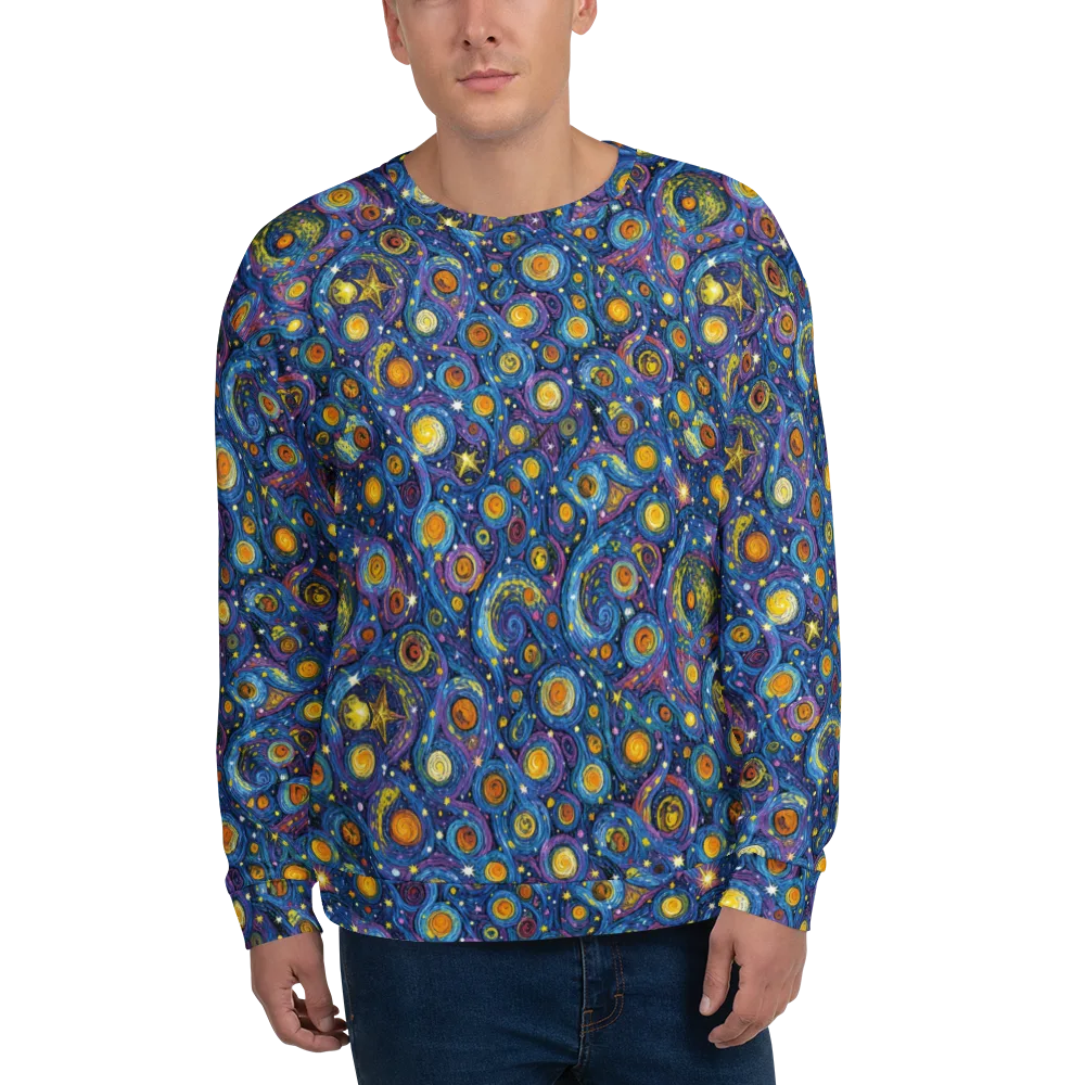 Starry Orbit on Sweatshirt — Front