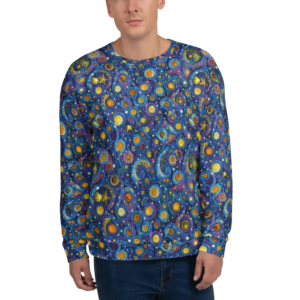 Starry Orbit on Sweatshirt — Front