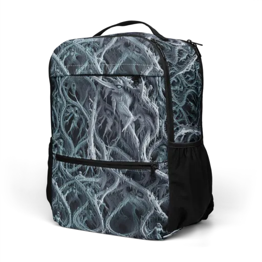 Thornbound Night on a Utility Backpack