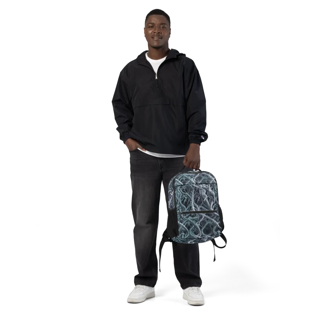 Thornbound Night on Utility Backpack — Front
