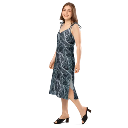 Thornbound Night on a Slip Dress
