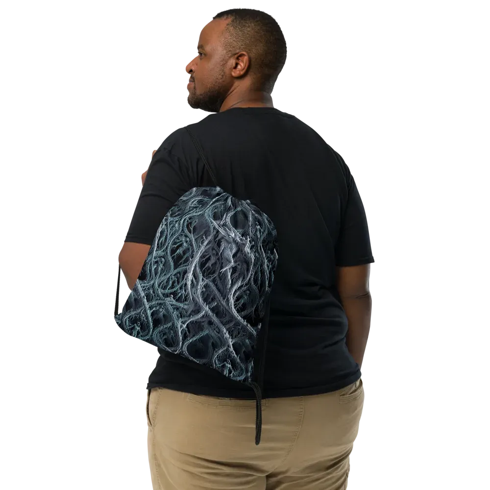 Thornbound Night on Drawstring Bag — Print file