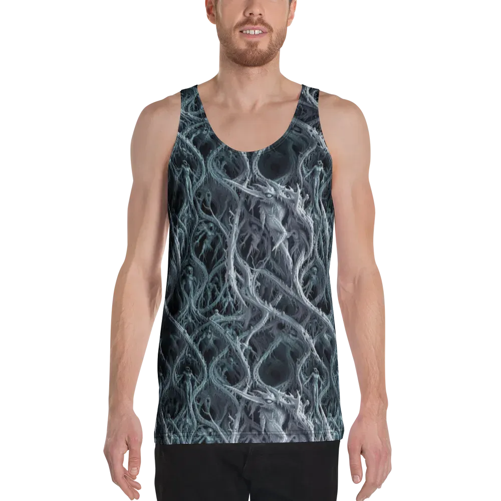 Thornbound Night on Men's Tank Top — Front