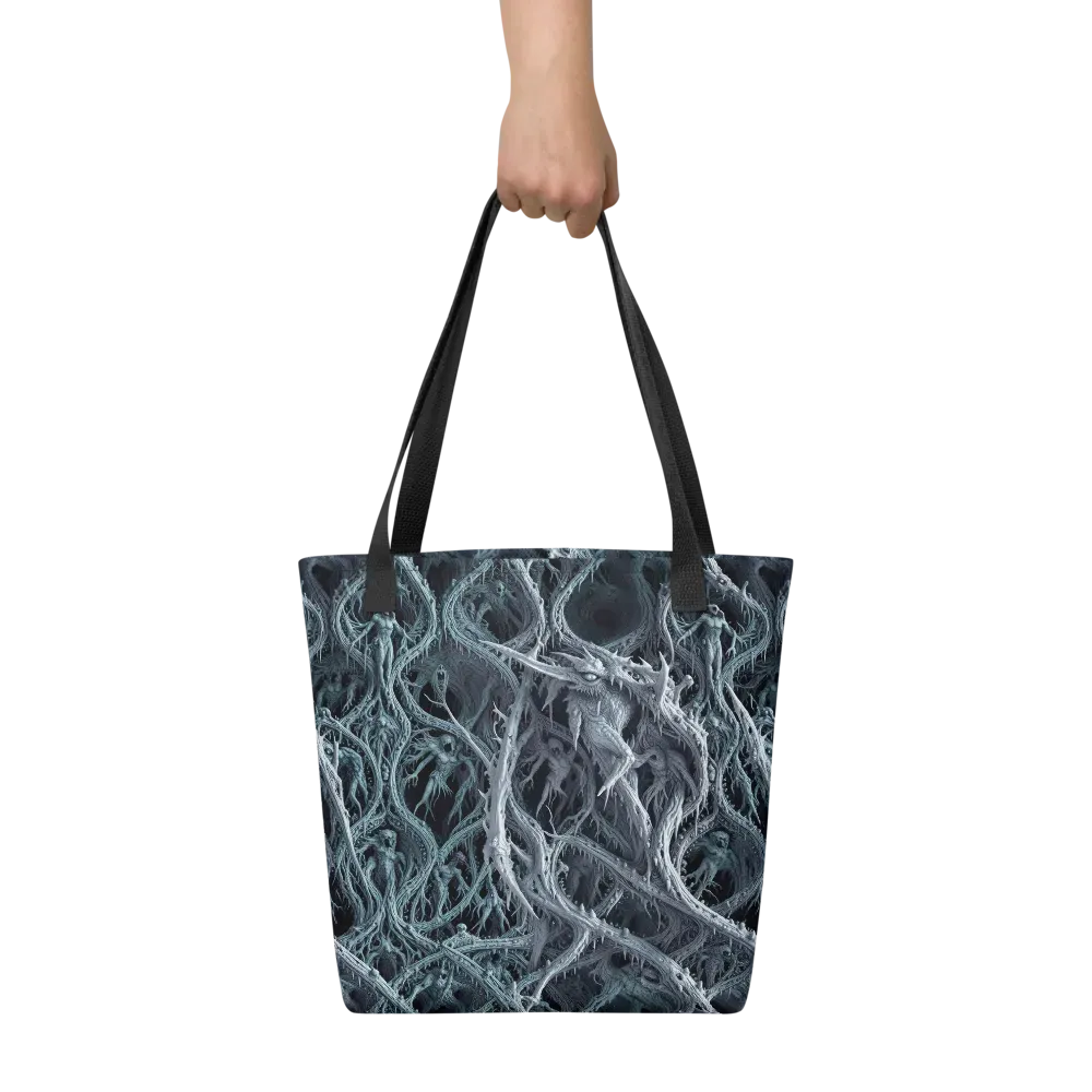 Thornbound Night on Tote Bag — Print file