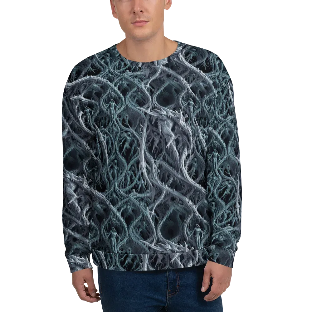 Thornbound Night on Sweatshirt — Front