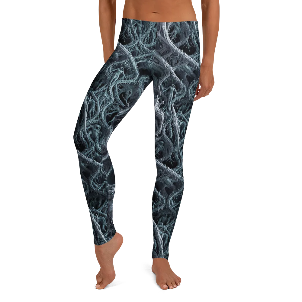 Thornbound Night on Leggings — Print file