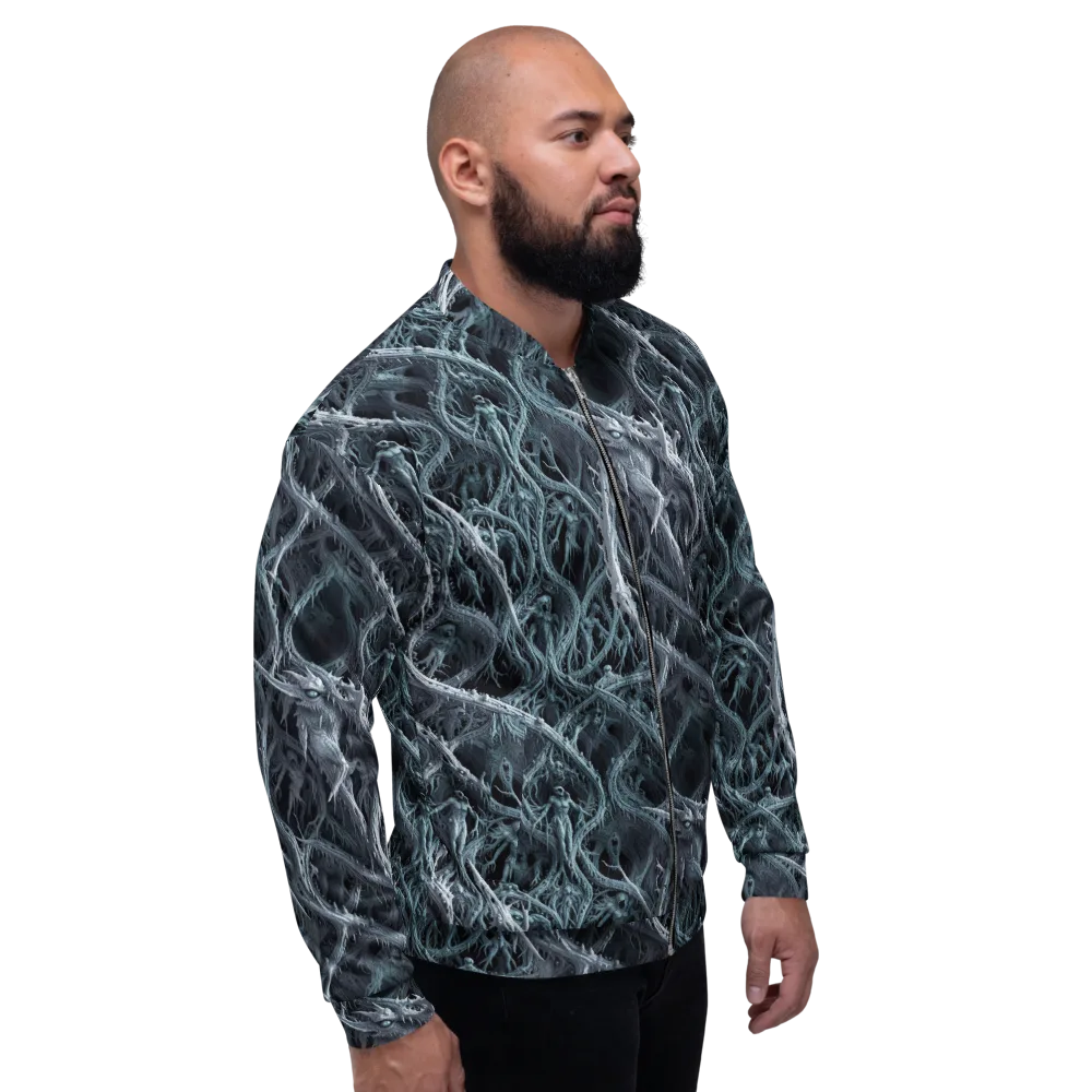 Thornbound Night on Bomber Jacket — Back print