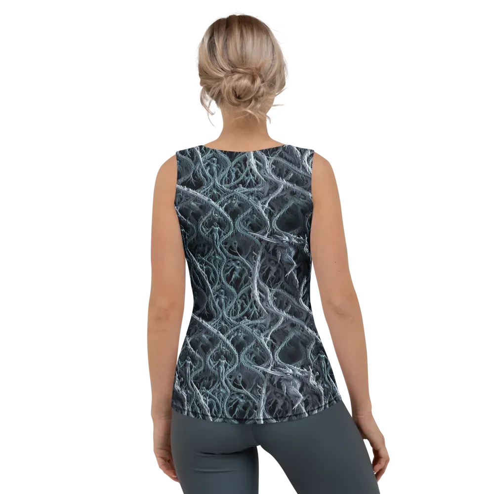 Thornbound Night on Women's Tank Top — Back