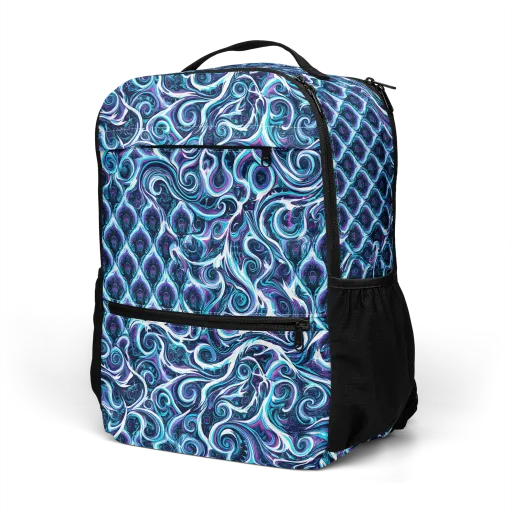 Midnight Whirlpool on a Utility Backpack