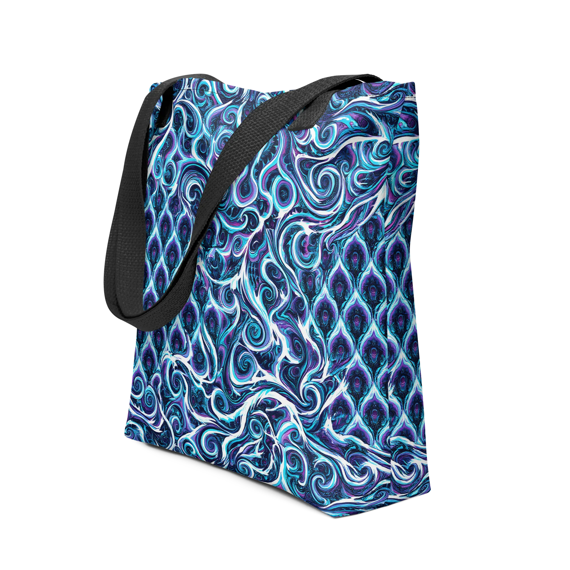 Midnight Whirlpool on Tote Bag — Print file