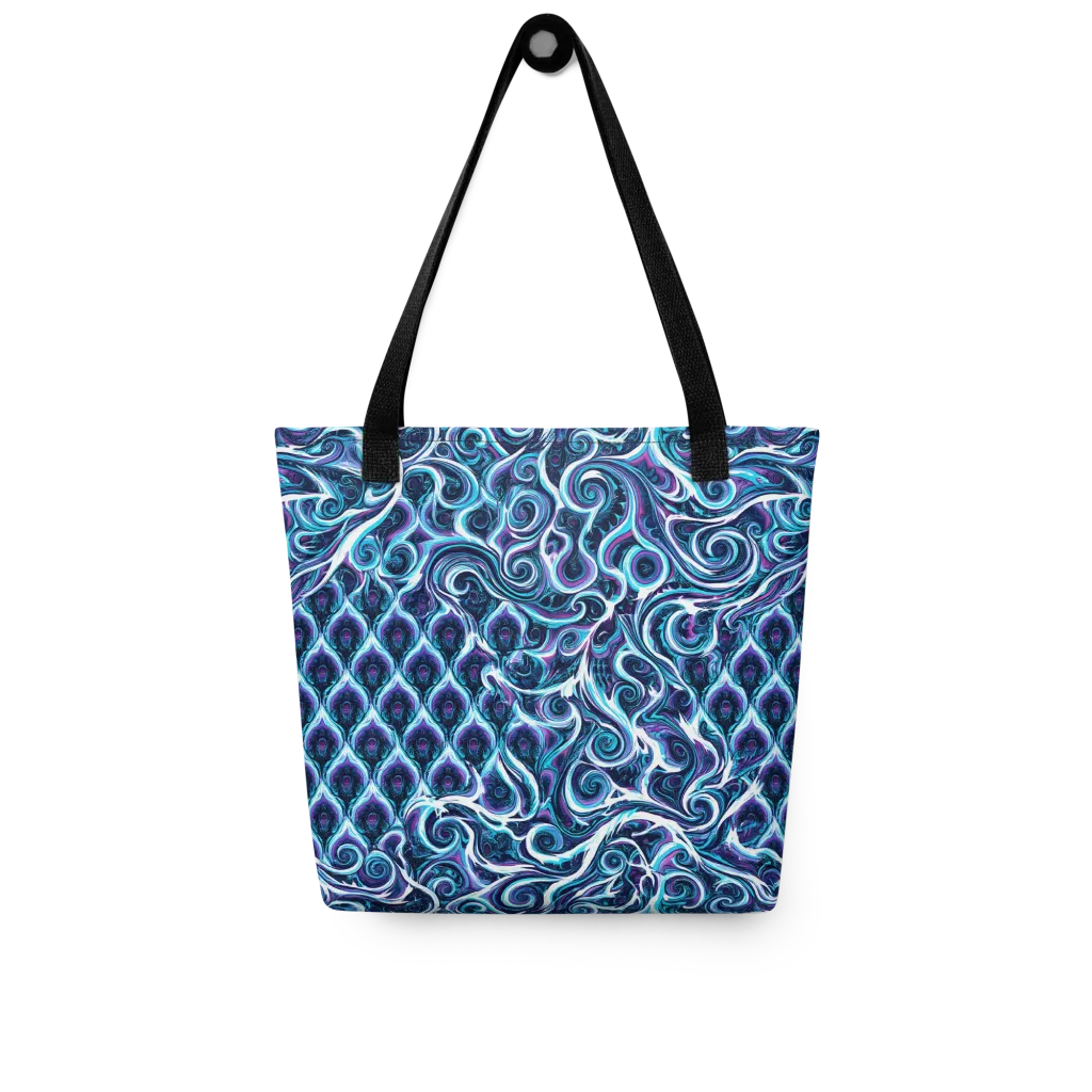 Midnight Whirlpool on Tote Bag — Front