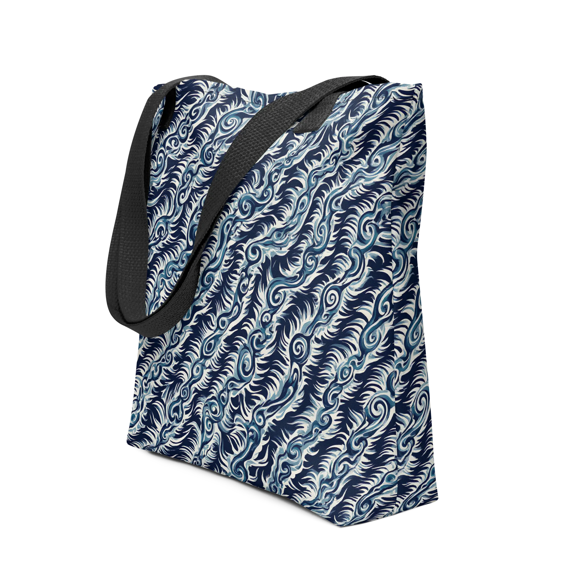 Midnight Tide on Tote Bag — Print file
