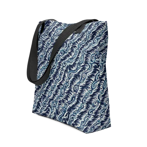 Midnight Tide on a Tote Bag