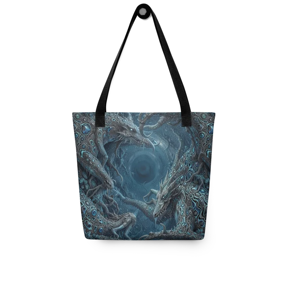 Azure Dragonfall on Tote Bag — Front