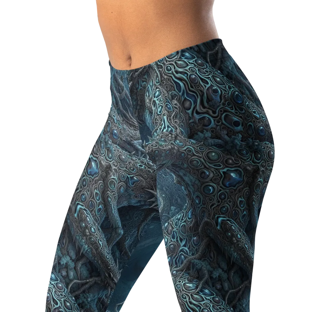 Azure Dragonfall on Leggings — Print file
