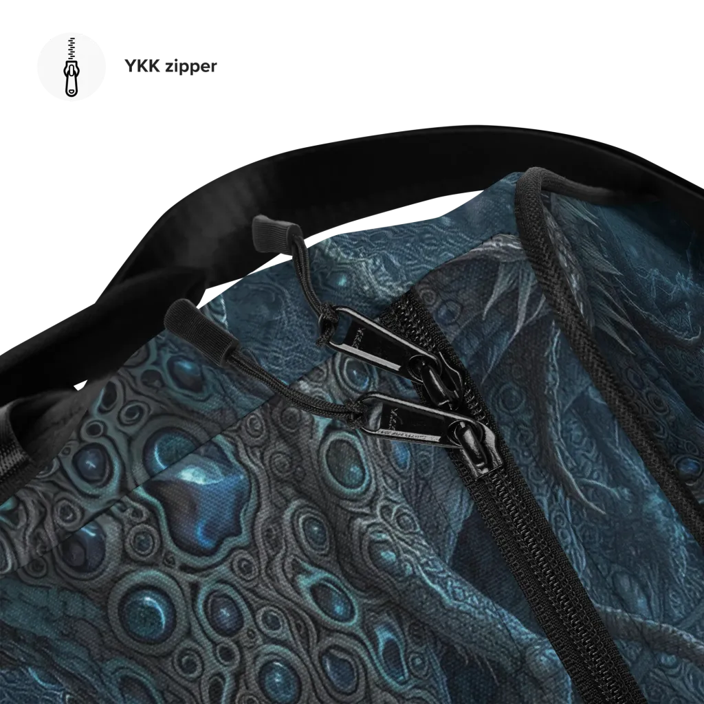 Azure Dragonfall on Duffle Bag — Front print