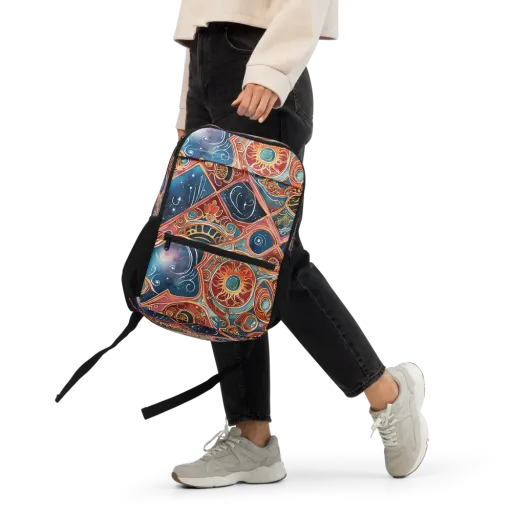 Celestial Filigree on a Utility Backpack