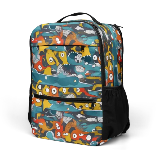 Tidal Oddities on a Utility Backpack